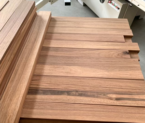<span class=keywords><strong>Plancher</strong></span> en teck d'Amérique du Sud haute densité, revêtement en cumaru, imperméable, anti-termites, pour extérieur. - Product Image 2
