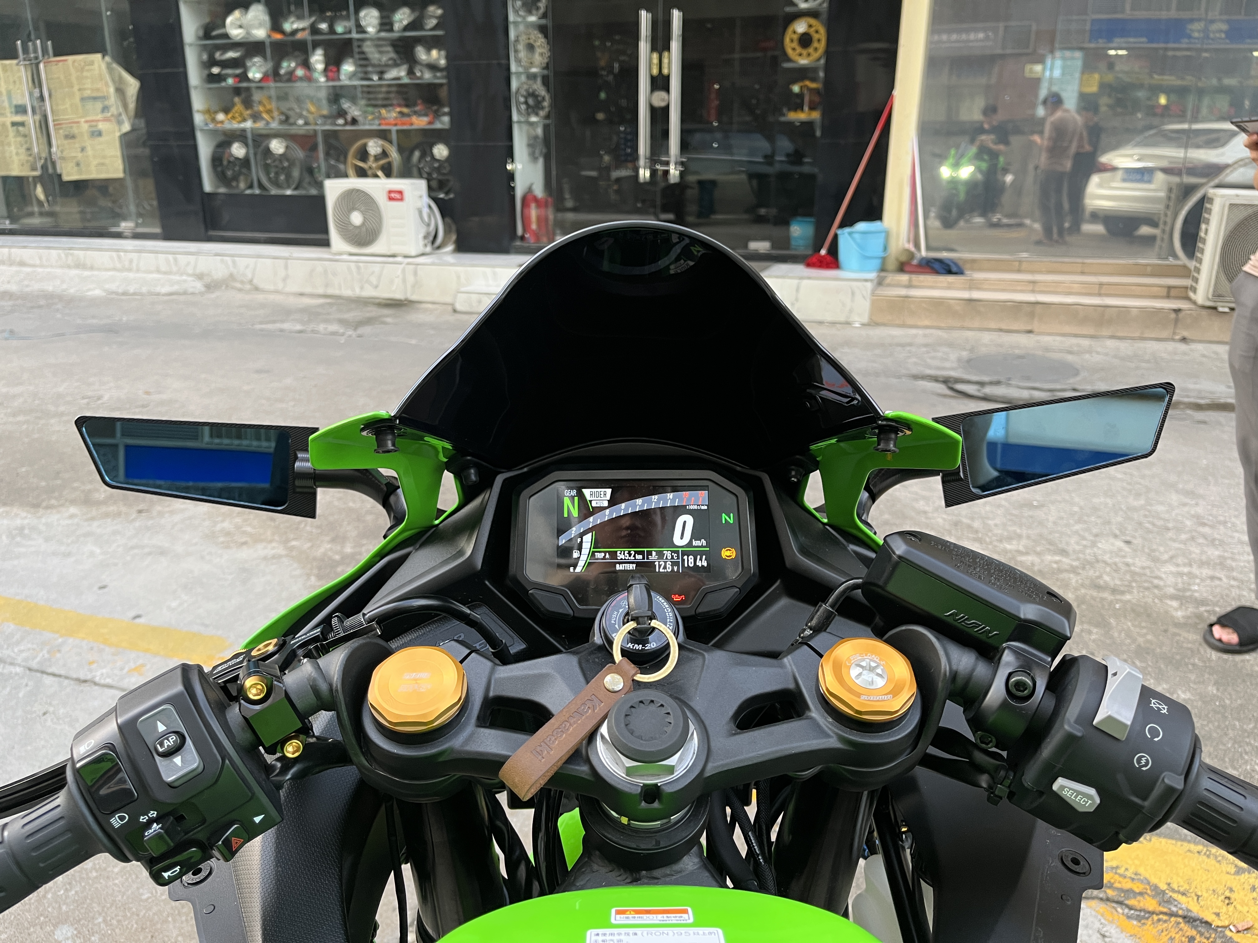 KAWASAKI ZX25R ZX4R ZX4RR NINJA400 650RCNCアルミニウム合金