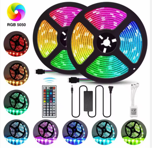 Bande LED RGB 5050 IP65 Étanche 24V 60 LED 5m Rouleau Ultra Lumineux à Changement de Couleur pour Décoration Extérieure Jardin Fête - Product Image 5