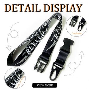 2025 Wholesale Silk Screen Printing Keychain <b>Lanyards</b> High Quality Neck Custom Polyester <b>Lanyard</b> - Product Image 3