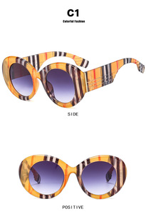Shoneray SP-PS25049 2026 Nouvelles Lunettes de Soleil Femme Homme Tendance Grande Taille Monture Complète Protection UV400 PC Design Minimaliste et Élégant - Product Image 5
