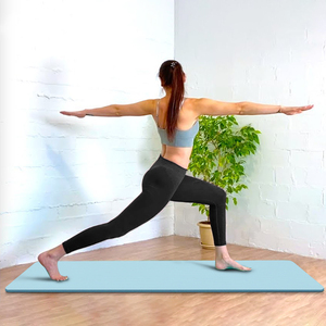 Estera de yoga NBR de 10mm de grosor ecológica personalizada estera de fitness gruesa para entrenamiento en casa - Product Image 5