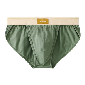 Nuovi <span class=keywords><strong>Slip</strong></span> da <span class=keywords><strong>Uomo</strong></span> <span class=keywords><strong>100</strong></span>% <span class=keywords><strong>Cotone</strong></span> con Elastico Largo in Vita, Mutande Triangolari Multicolore - Product Image 6