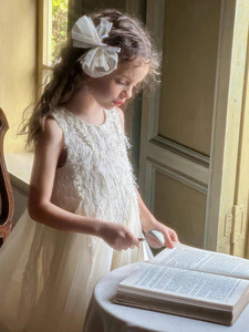 ชุดเดรสเด็กผู้หญิงลายดาวเจ้าหญิงสำหรับฤดูใบไม้ผลิและฤดูร้อน รุ่นใหม่ ชุดเดรสสำหรับการแสดงเปียโนระดับไฮเอนด์ - Product Image 3