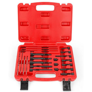 22-Piece Aço <span class=keywords><strong>Glow</strong></span> <span class=keywords><strong>Plug</strong></span> Remoção Kit de Ferramentas para M8 & M10 <span class=keywords><strong>Glow</strong></span> <span class=keywords><strong>Plug</strong></span> Eletrodos Reparação Automotiva - Product Image 1
