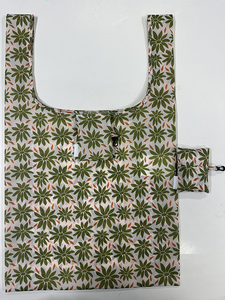 批发工厂定制可重复使用可折叠环保男女通用喜艺品牌购物袋方口袋回收高品质 - Product Image 3