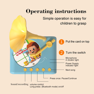 Juguetes Personalizados para Niños, Juguetes Educativos, Juguetes Parlantes, Fonógrafo, Audiolibro Temprano, Máquina de <span class=keywords><strong>Cuentos</strong></span>, Juguetes Pequeños - Product Image 3