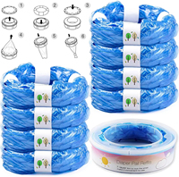 Sacs de recharge pour poubelle à couches compatibles avec Litter Locker, en HDPE imperméable, pour poubelle à couches Lock Nappy, utilisation pour bébé et sacs à déchets pour animaux de compagnie
