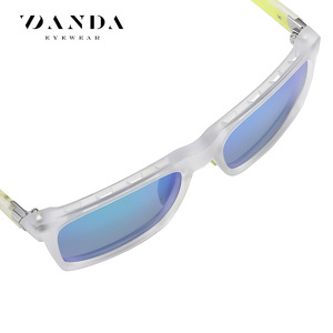 Lunettes de soleil polarisées DANDA, monture intégrale, UV400, lunettes de sport décontractées, monture carrée pour homme - Product Image 4