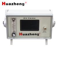 Huazheng HZSF-641 4-en-1 SF6 analyseur de gaz Sulfer hexafluorure produits de décomposition pureté point de rosée testeur complet