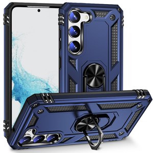 Funda de teléfono a prueba de golpes para <span class=keywords><strong>Samsung</strong></span> <span class=keywords><strong>Galaxy</strong></span> S23 <span class=keywords><strong>Ultra</strong></span> S23, carcasa magnética con soporte de anillo S23 S23 <span class=keywords><strong>Ultra</strong></span> - Product Image 1