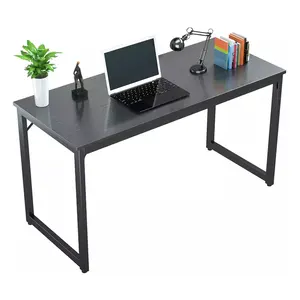 Moderne Slanke Studie Tafel Staal Hout Desktop Computer Bureau (Nieuwe) Voor Koop Lage Prijs Bureau Frame Voor Studie