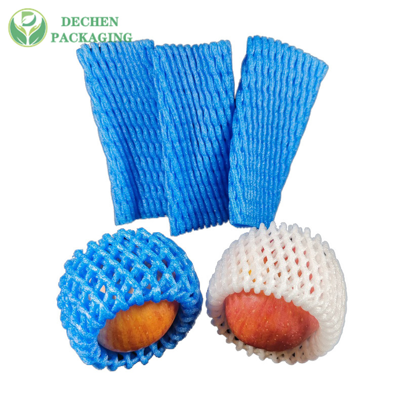 Yellow Fruit Mesh Sleeve Net Protective Sleeves For Glass Bottle