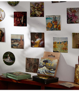 Pegatinas <span class=keywords><strong>de</strong></span> papel para decoración <span class=keywords><strong>de</strong></span> álbumes, 45 hojas <span class=keywords><strong>de</strong></span> pegatinas decorativas para diario, arte artesanal - Product Image 4