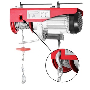 Tali kawat angkat pabrik Cina 100kg <span class=keywords><strong>250kg</strong></span> kerekan Mini elektrik - Product Image 6