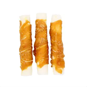 Chicken Wrapped Rawhide Expanded Roll Support the immune system and protect bones and joints heart health