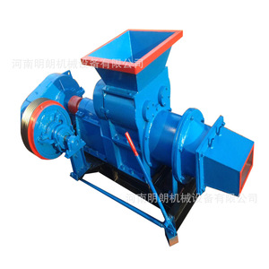 เครื่องทำบล็อกกลวง Minglang Machinery เครื่องขึ้นรูปอิฐดินเหนียวแบบไฮดรอลิก สีฟ้า - Product Image 5