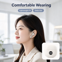 Écouteurs TWS Privés 2027, Écouteurs sans Fil BT V5.3 Semi intra-auriculaires Type C, Écouteurs de Jeu TWS à Bas Prix avec Logo Personnalisé