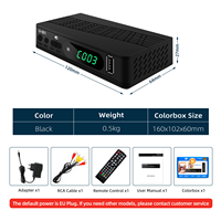 Décodeur TV numérique complet HD1080P numérique Dtmb H.264 décodeur prise en charge Mpeg4 Pvr fonction Epg récepteur TV Dtmb