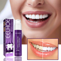 EELHOE Dentifrice blanchissant pour le nettoyage des dents, enlever la plaque dentaire, rafraîchir l'haleine, blanchir les dents blanches hygiène buccale
