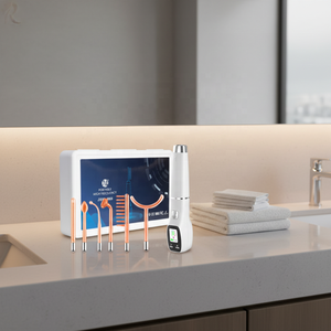 Outil <span class=keywords><strong>de</strong></span> beauté multifonctionnel à haute fréquence, peigne droit et courbé, tubes en forme <span class=keywords><strong>de</strong></span> champignon pour le rajeunissement <span class=keywords><strong>de</strong></span> la peau et les soins capillaires, avis positifs - Product Image 1