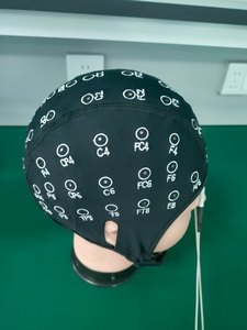 Capuchon d'électrogramme transcrânien Smart Health pour les ondes cérébrales <span class=keywords><strong>EEG</strong></span> 63 heures de positionnement noir taille unique - Product Image 4