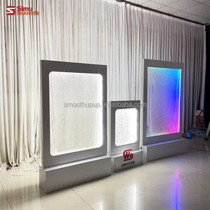 Оптовая продажа светодиодных водопадных вывесок-фонов для свадебных мероприятий, декор для оформления входа на свадьбу - Product Image 4