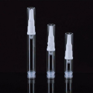 Refillable 5ml 10ml 15ml Plastic Eye Cream Tube Clear Airless Vacuum Pump Bottle for Lotion Cosmetic Sub-bottle - Product Image 4