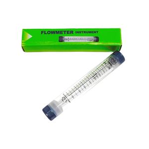 Débitmètre de liquide à flotteur à gaz avec tube en acier inoxydable et rotor en verre LZM-15G-SS, personnalisable OEM, garantie 1 an, précision 0,2% - Product Image 3