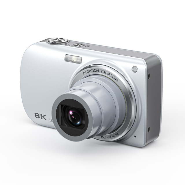 7X Optical Zoom Camera 4K 8K 88MP Digital Camera Touch Display EIS HDR WiFi LED Flash Burst Shooting for Selfie Camera