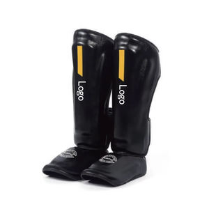 Защита голени для кикбоксинга, карате, муай-тай, бокса, профессиональное тренировочное снаряжение оптом от Rising Fitness - Product Image 2
