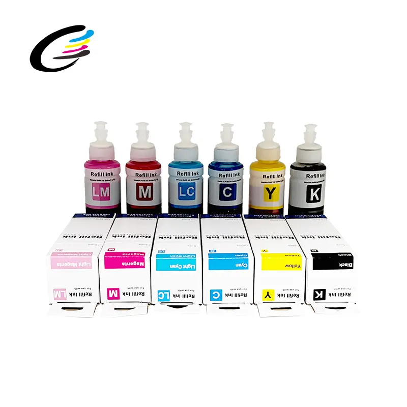 Recarga de tinta de 70ml, alta calidad, 664, Compatible con Ep L100, L101, L110, L120, L200, L201, L210, L220, L300, L350