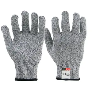 Bsp Hppe Mes Resistente Oester Shucking Keuken Snijbestendige Bescherming Anti Cut Handschoenen Level 5