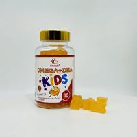 DUOZI OEM Gummies Omega 3 DHA pour enfants, complément alimentaire pour la santé du cerveau, huile de poisson en gummies pour enfants, fabricant de marques privées