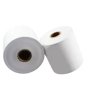 papel termic 57x40收银机热敏纸工厂批发热敏印刷atm卷纸，用于POS/ATM