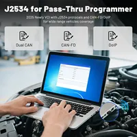 CANFD Doip J2534 VCI Codage et programmation de l'ECU XTOOL XTS500 Fonctionne avec Xtool X100 MAX
