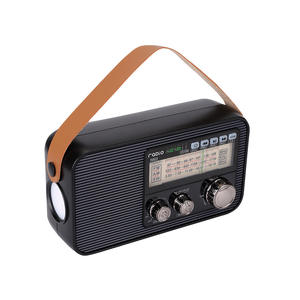 La nouvelle radio multibandes FM AM SW, portable, sans fil, avec haut-parleur extérieur et petit haut-parleur. - Product Image 1