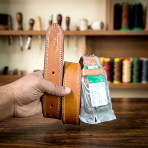 High Quality Cow Hide Pin Square Vintage Mens Boys Belt Customizable Eco-Friendly Durable Waterproof BS International Brand 3D - Product Image 1