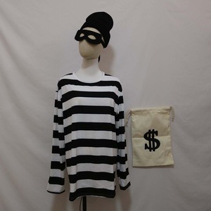 Déguisement <span class=keywords><strong>de</strong></span> voleur <span class=keywords><strong>de</strong></span> <span class=keywords><strong>banque</strong></span> pour adultes Halloween Carnaval Party Role Play CARR-005 - Product Image 3