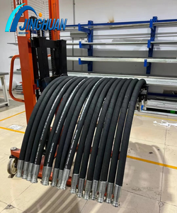 Mangueras Hidráulicas <span class=keywords><strong>de</strong></span> Goma Negra Resistentes al Desgaste <span class=keywords><strong>de</strong></span> 1 y 2 Pulgadas, Mangueras <span class=keywords><strong>de</strong></span> <span class=keywords><strong>Transmisión</strong></span> Hidráulica y Transporte <span class=keywords><strong>de</strong></span> Aceite a Alta Presión - Product Image 4