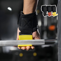Ganchos de Asistencia para Dominadas, Ganchos de Agarre para Ejercicios de Barra, Soporte de Muñeca, Correas de Ayuda para Levantamiento de Pesas y Fitness, Fabricante