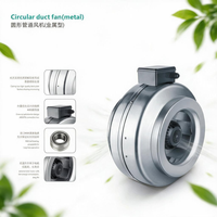 Ventilateur de conduit circulaire en métal industriel de haute qualité 930CFM