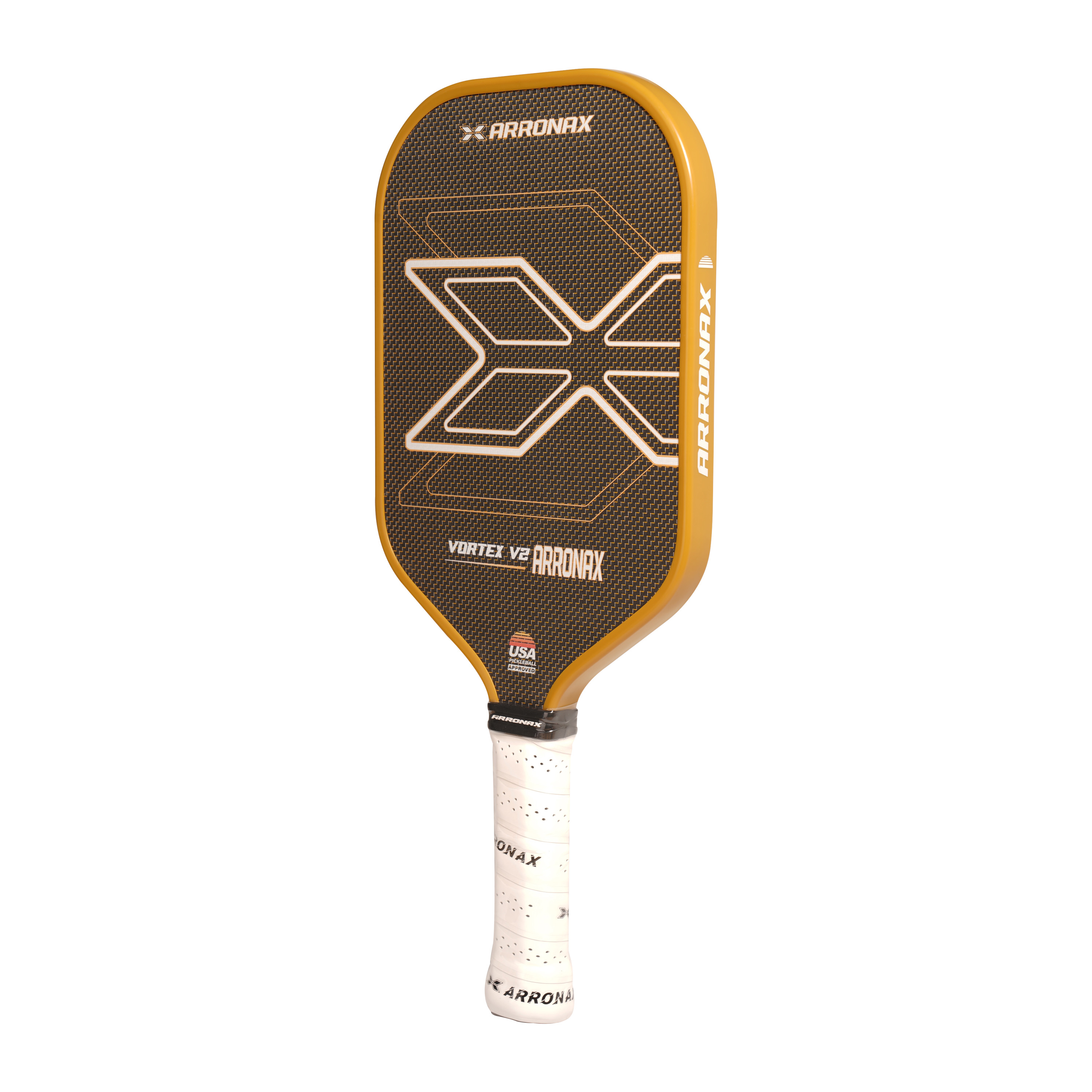 ピックルボール パドル ARRONAX カーボン加工の摩擦面 ピンクの