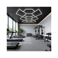 Connexion en une étape Détail de luxe Blanc froid LED Plafond diamant Salon de coiffure Atelier de lavage automatique Bureau Hôtel Lavage automatique Néon