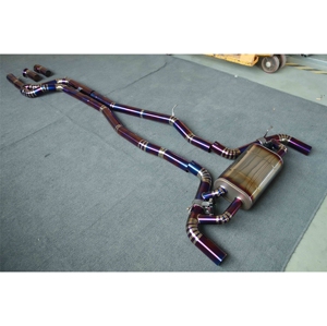 Tubería de silenciador de escape de titanio a precio de fábrica para Toyota Supra 3,0 T A90 año 2019 para presentar con válvulas - Product Image 5