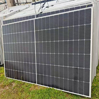 Système de cellules solaires rigides à bordure blanche 750W, efficacité 22%, garantie 5 ans, module léger et compact, produits d'énergie solaire