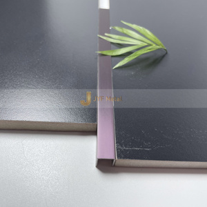 EX474 Profilé décoratif en acier inoxydable en U pour bordure de carrelage, finition brossée, pour projets commerciaux et intérieurs - Product Image 5