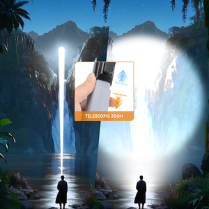 Dài lastingportable xe an toàn búa trắng Laser cường độ cao dẫn đèn pin cho cửa sổ-phá khẩn cấp - Product Image 3