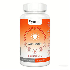 Complément probiotique de haute qualité à marque privée, renforce la digestion, améliore la santé intestinale, capsules de probiotiques - Product Image 1