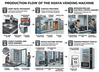 Distributeur automatique mécanique en gros, paiement par pièces et jetons, sans électricité, pour snacks, articles de soins personnels, articles de première nécessité, conforme ADA, personnalisable